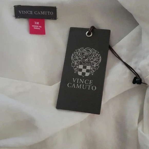 Minimalist Chic 3XL Winter White Flowy Tunic Lightweight Top - Picture 6 of 8